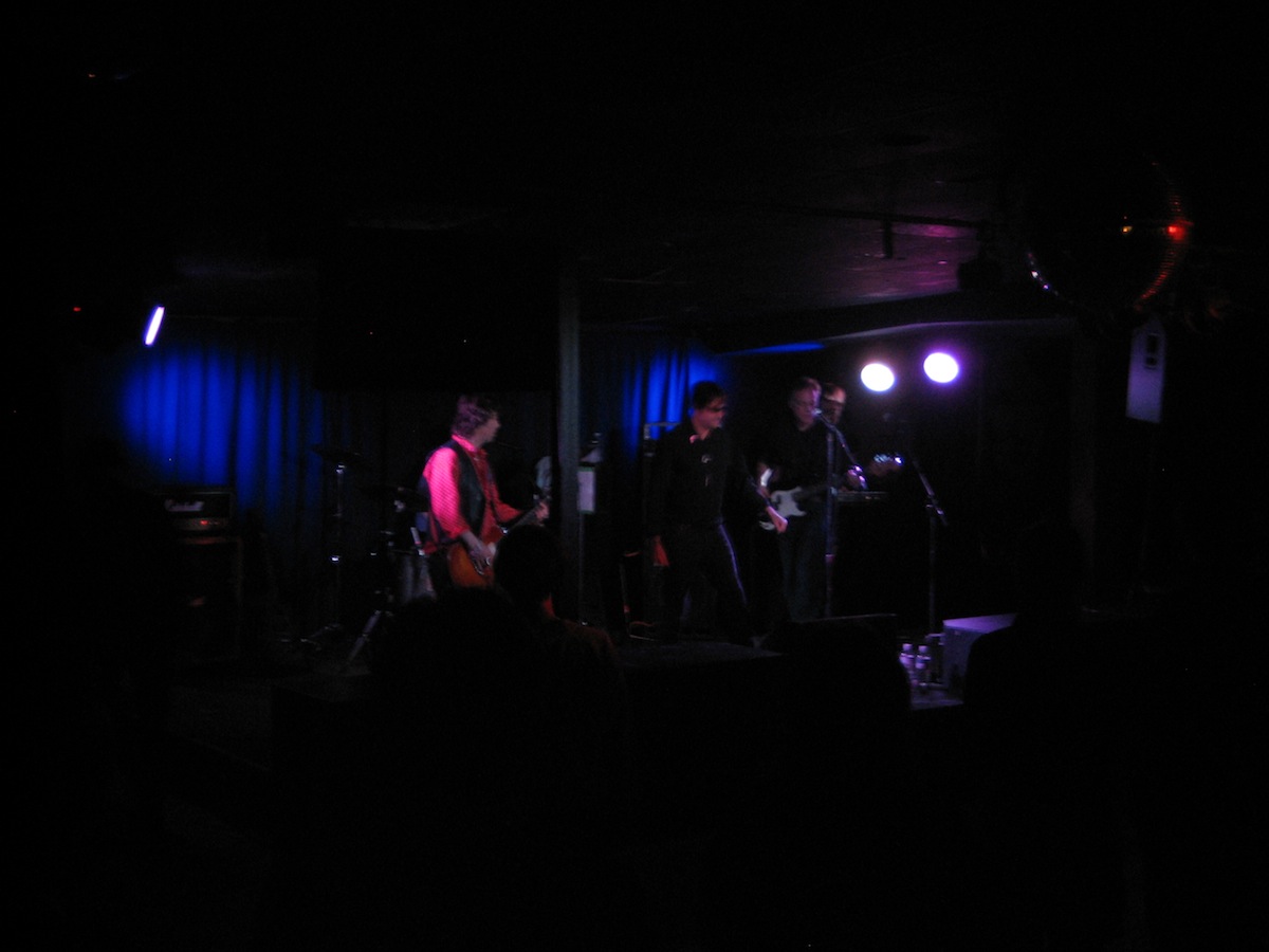 The Diodes performing onstage