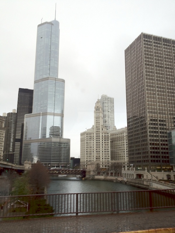 Buildings in downtown Chicago